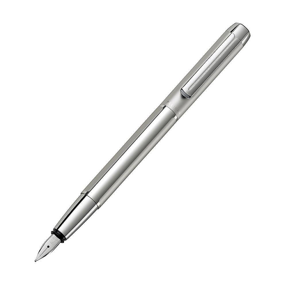 Писалка Pelikan - Pura Series, сребриста, EF перо