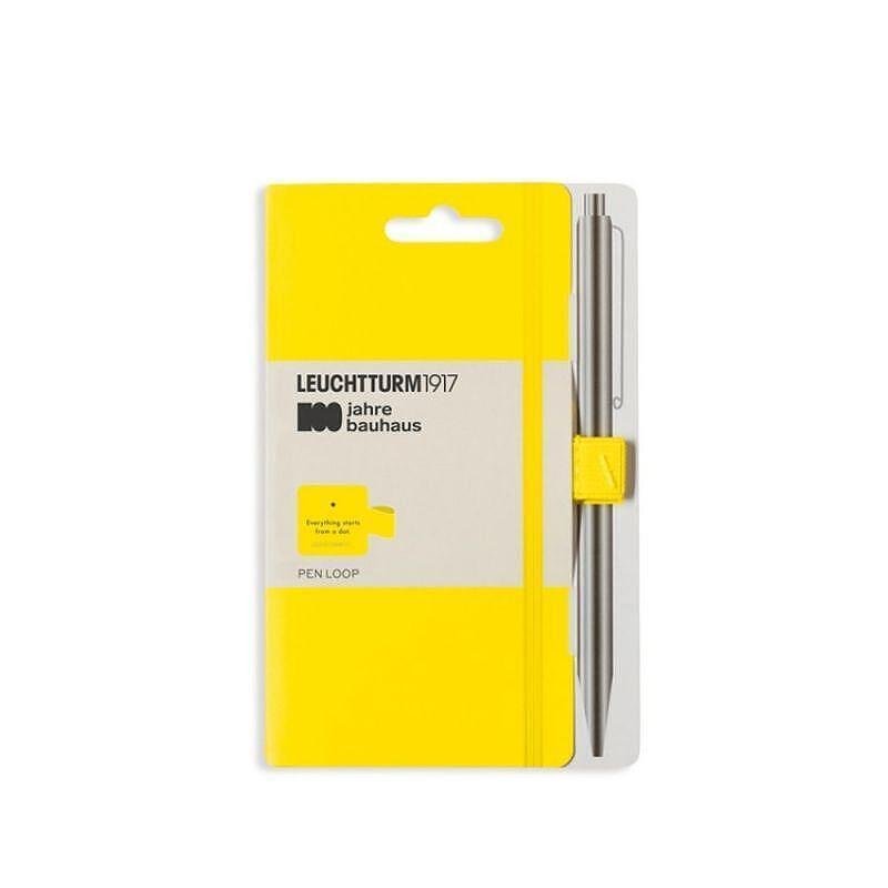 Държач за пишещо средство Leuchtturm1917 BAUHAUS Collection Lemon