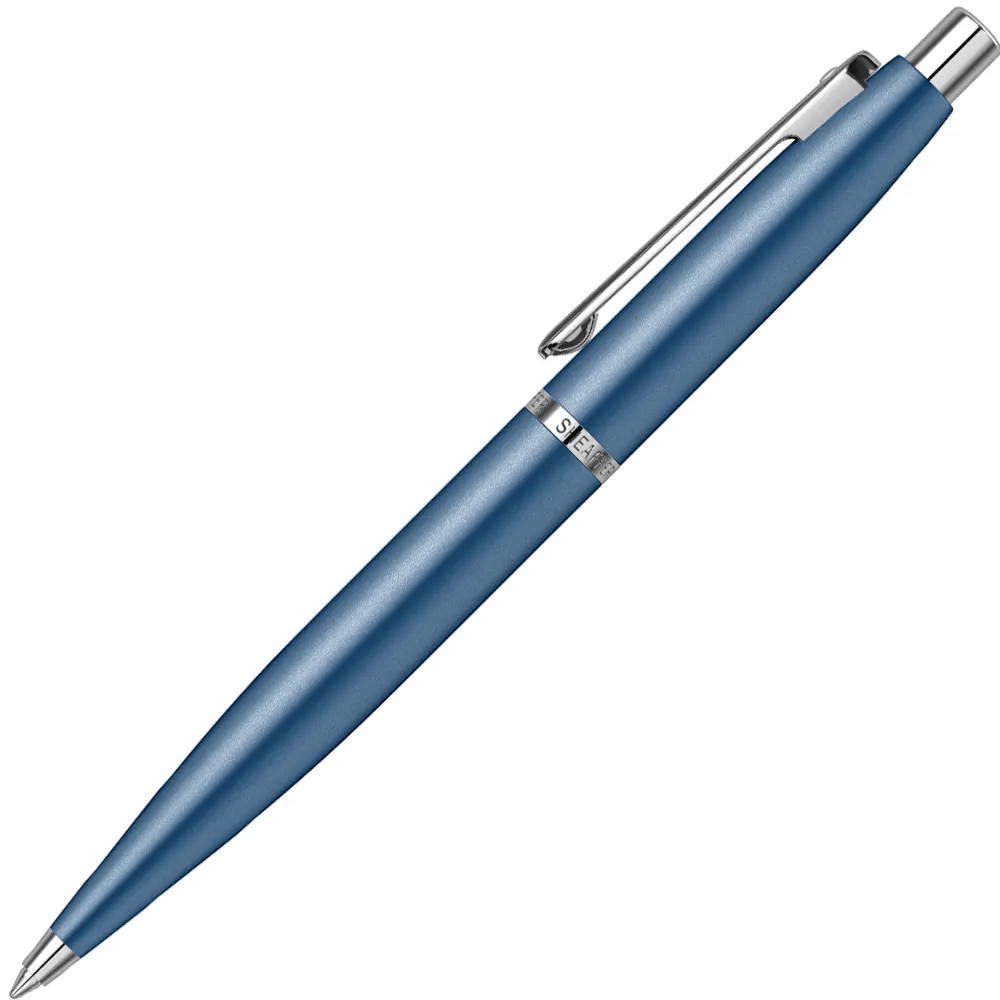 Химикалка Sheaffer VFM - Neon Blue Chrome Trim - 3