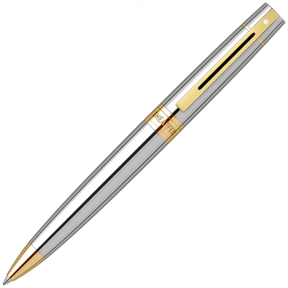Подаръчен комплект Sheaffer - химикалка 300 Medalist и калъф за кредитни карти и документи - 4