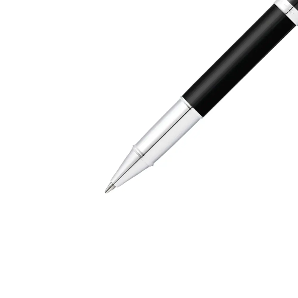 Ролер Sheaffer 100 - Matte Black Chrome Trim - 3