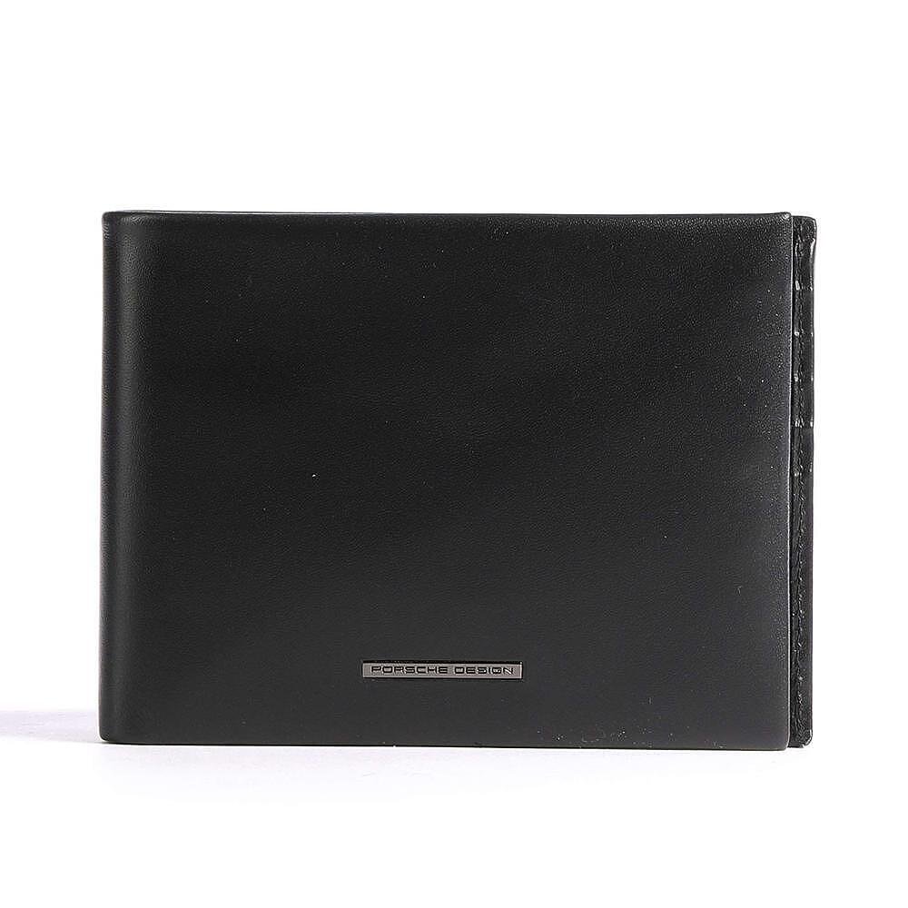 Мъжки портфейл Porsche Design Classic Billfold 10 Wide, с RFID защита, черен