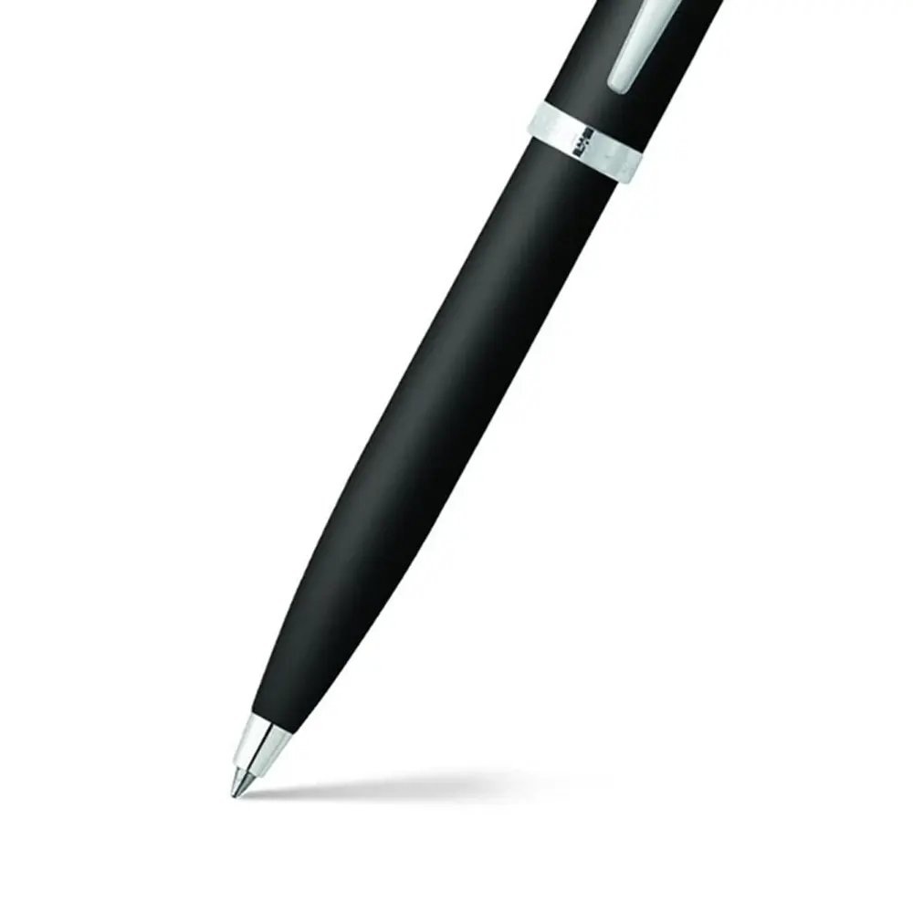 Химикалка Sheaffer 100 - Matte Black Chrome Trim - 2