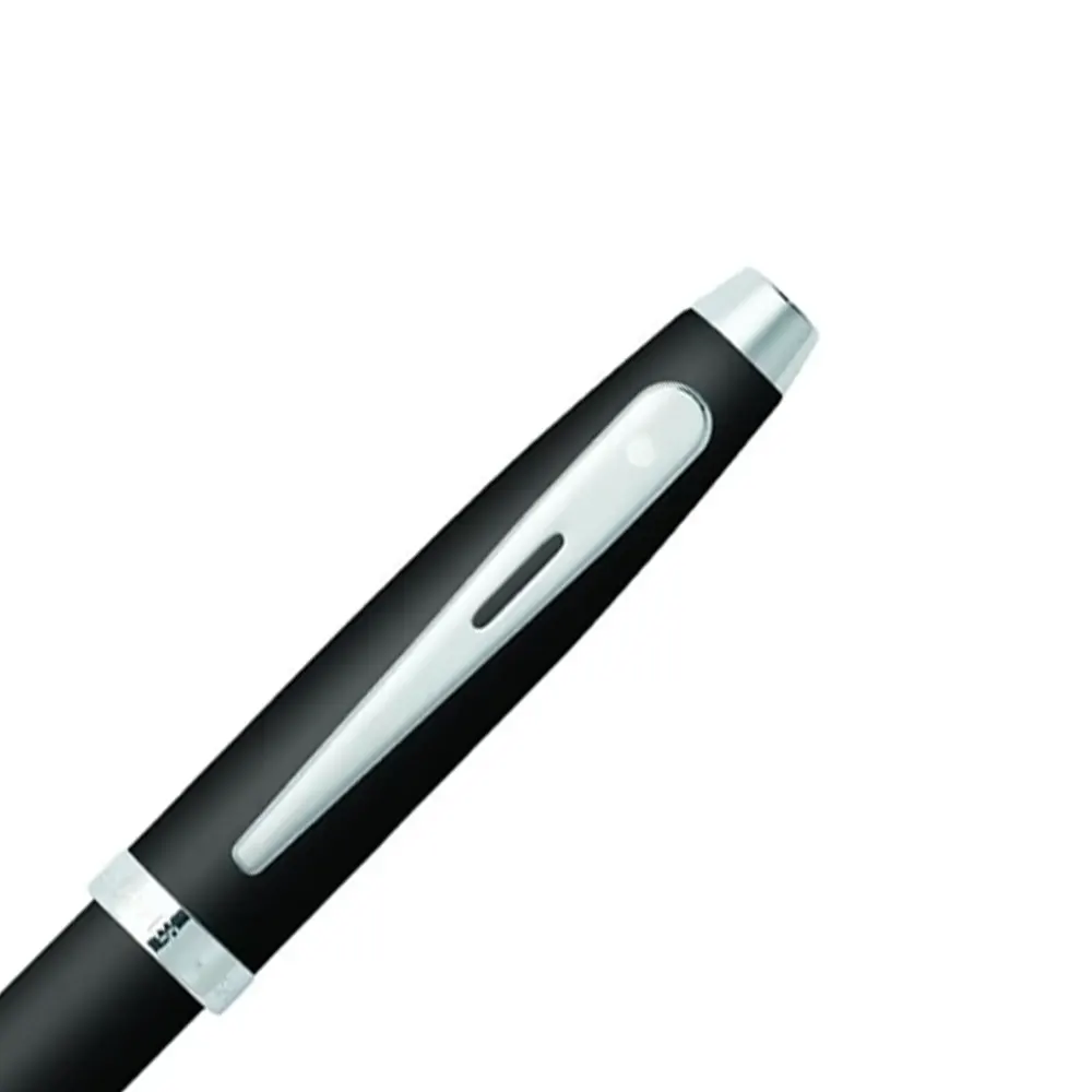 Химикалка Sheaffer 100 - Matte Black Chrome Trim - 3