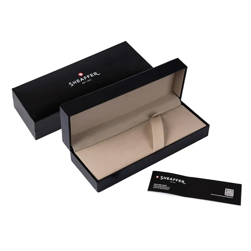 Химикалка Sheaffer 100 - Matte Black Chrome Trim - 4