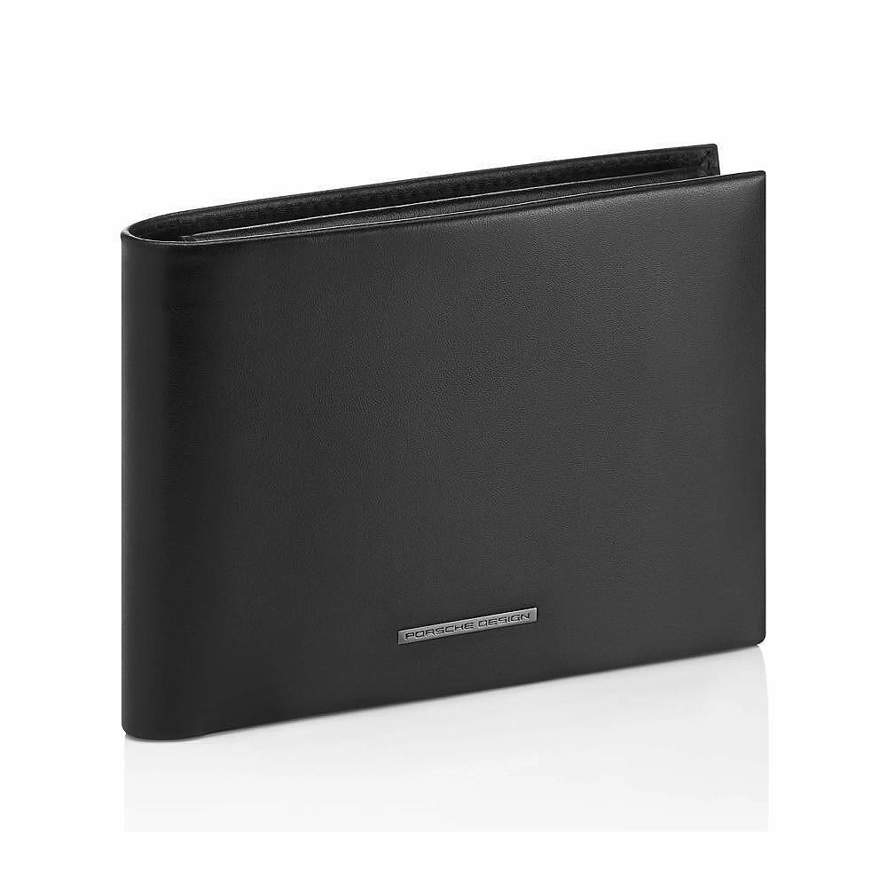 Мъжки портфейл Porsche Design Classic 4 Wide, с монетник и RFID защита, черен