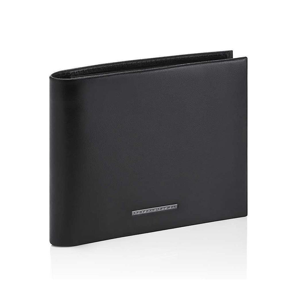 Мъжки портфейл Porsche Design Classic 4, с монетник и RFID защита, черен