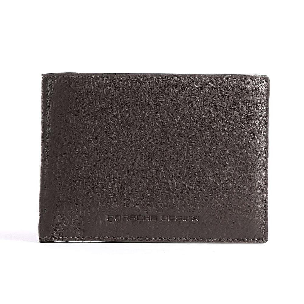 Мъжки портфейл Porsche Design Business Billfold 10 Wide, с RFID защита, тъмнокафяв