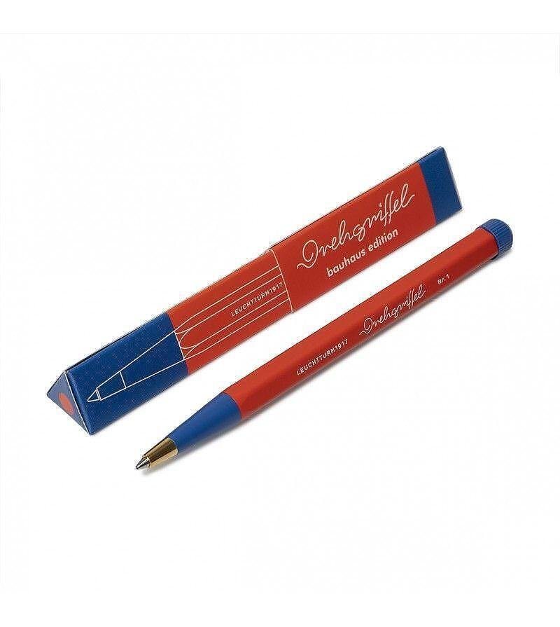 Химикалка Leuchtturm1917 Drehgriffel BAUHAUS Collection Red/Royal Blue