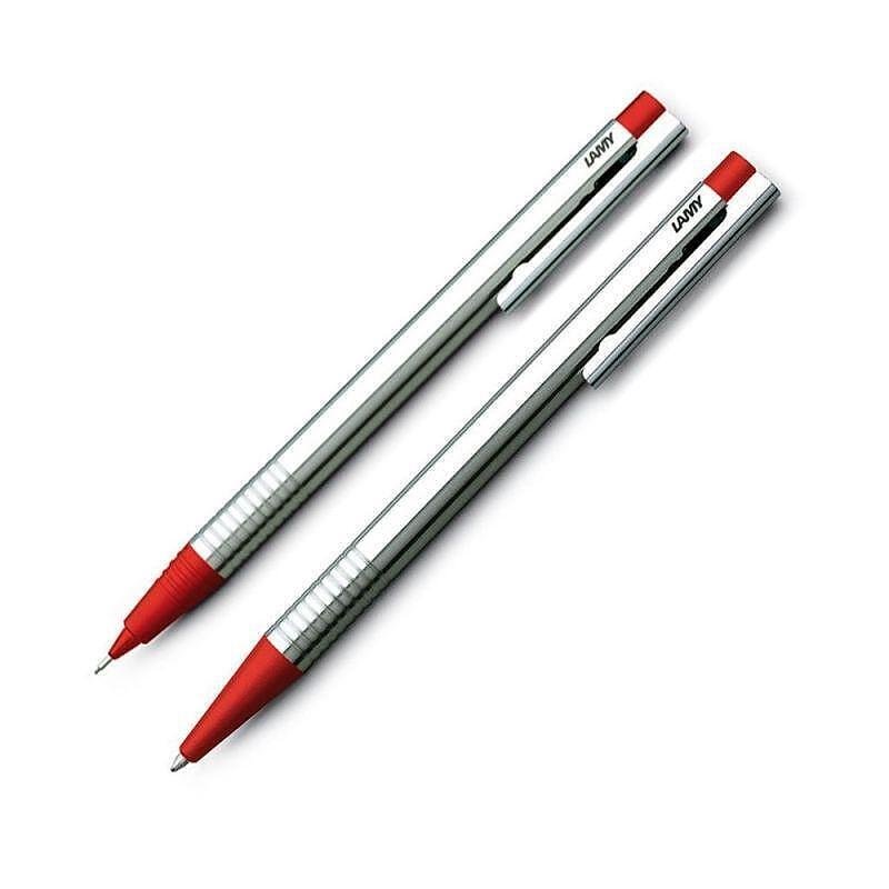 Комплект химикалка и авт. молив Lamy - Logo Matt Red