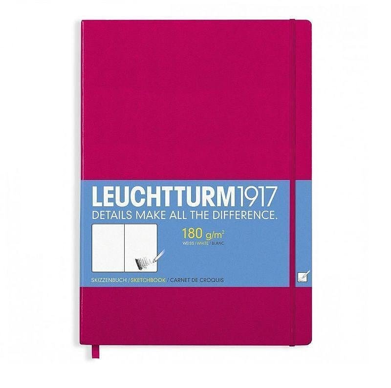 Тефтер А4+ Leuchtturm1917 Sketchbook Master Berry, твърди корици