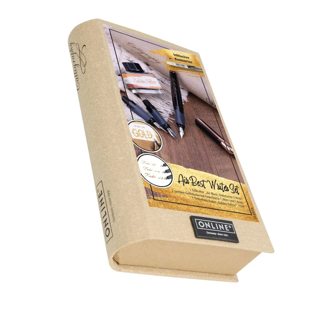 Калиграфски комплект Online - Аir Black Rose Book Box - 2