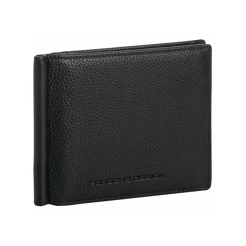 Мъжки портфейл Porsche Design - Voyager 4, с щипка за пари, RFID защита, черен