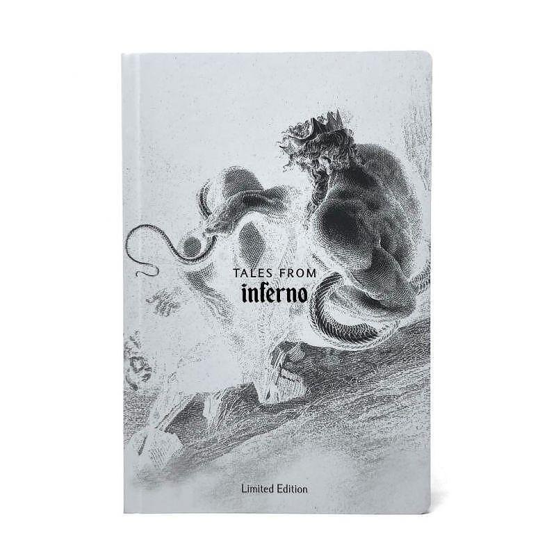 Тетрадка Pininfarina - Sostanza Notes Inferno Dante Alighieri 700th Anniversary Special Edition, каменна хартия, бяла