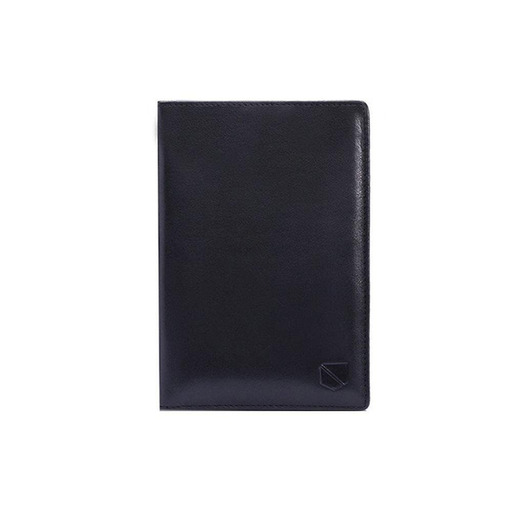 Вертикален портфейл Silent Pocket - Simple Passport SPW-V2SPBL, RFID защита, черен