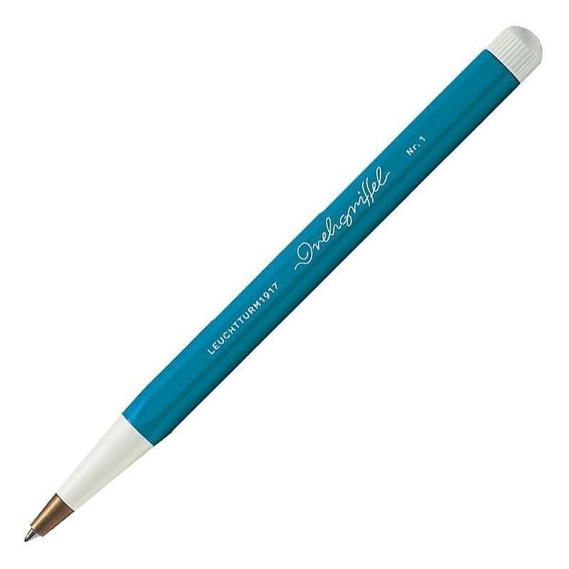 Химикалка Leuchtturm1917 Drehgriffel Smooth Colors Collection Ocean, черен гел пълнител