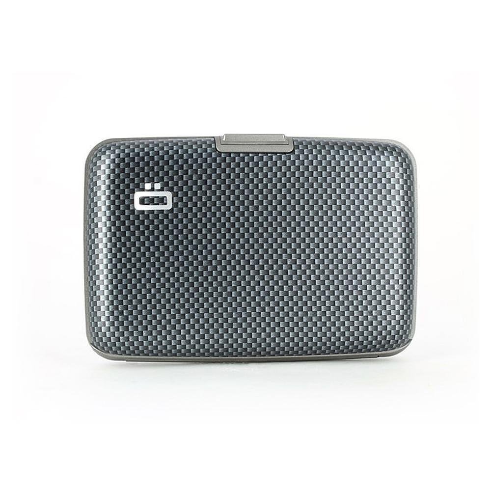 Портфейл OGON Card case Stockholm, Carbon Taffeta print with grey interior