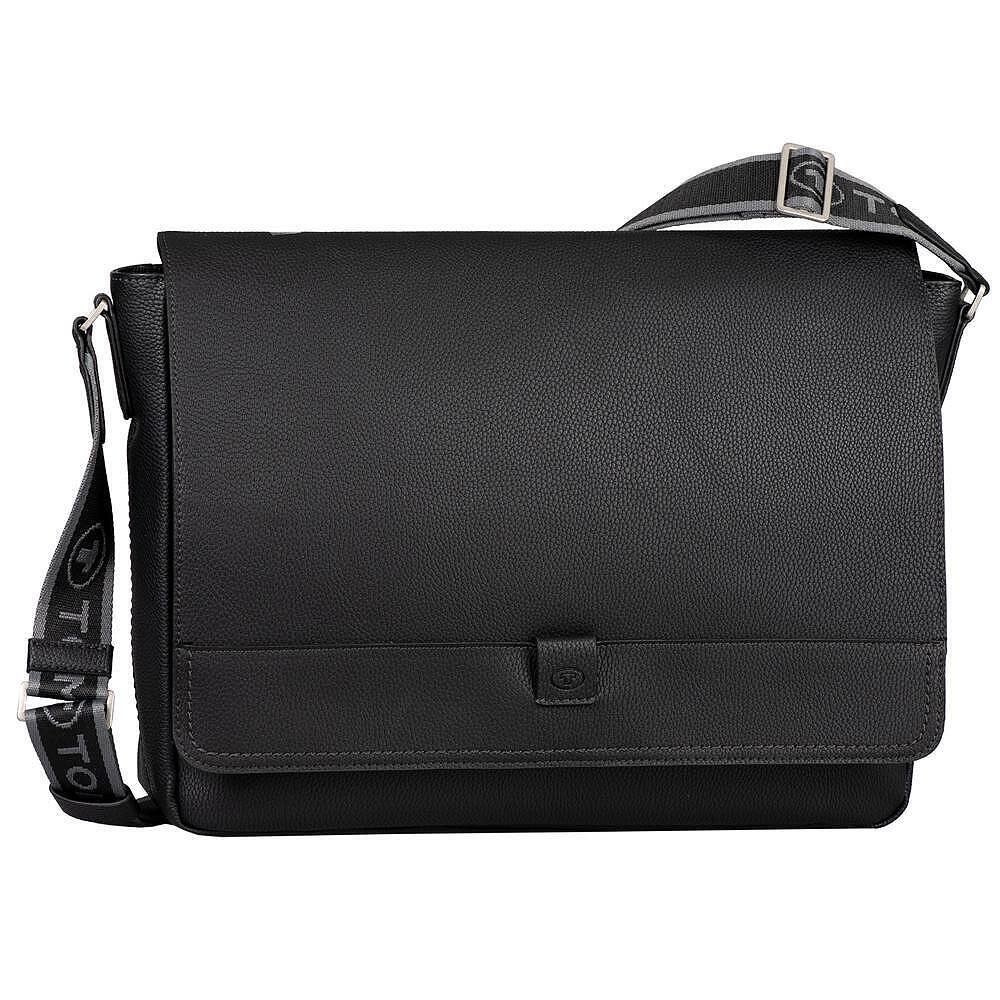Мъжка чанта Tom Tailor - FINN Messenger, черна