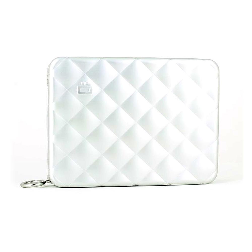 Дамски портфейл OGON - Quilted Passport, Silver