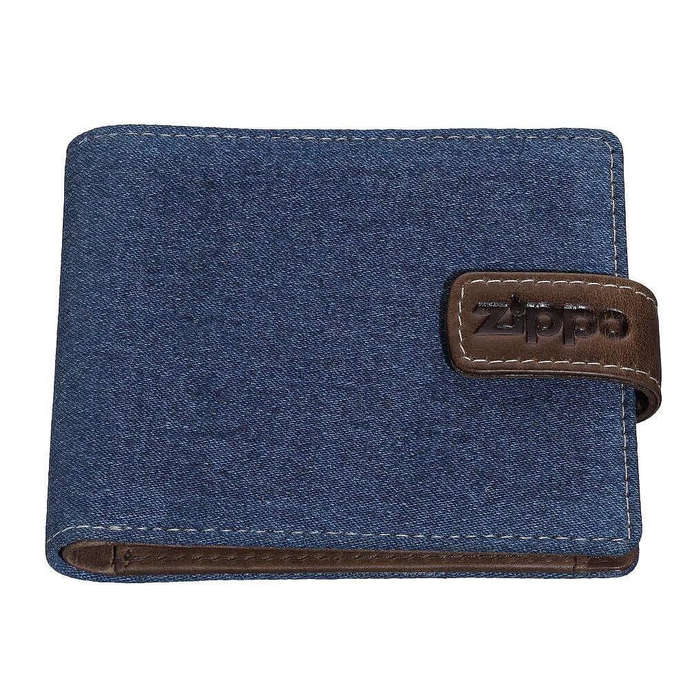Мъжки портфейл Zippo Denim Bi-Fold , RFID защита