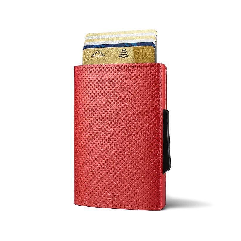 Портфейл Ogon - Cascade Slim, Traforato Red