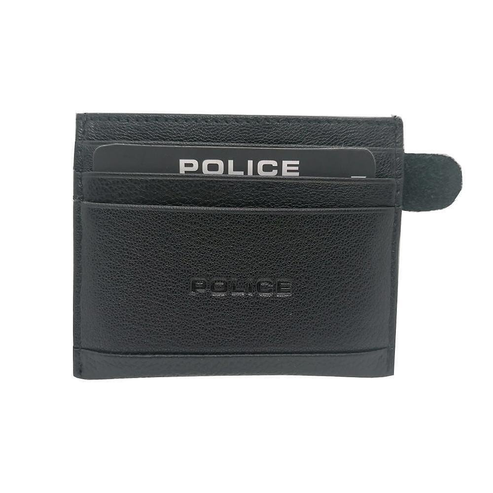 Калъф за карти и документи Police - Wyatt, черен