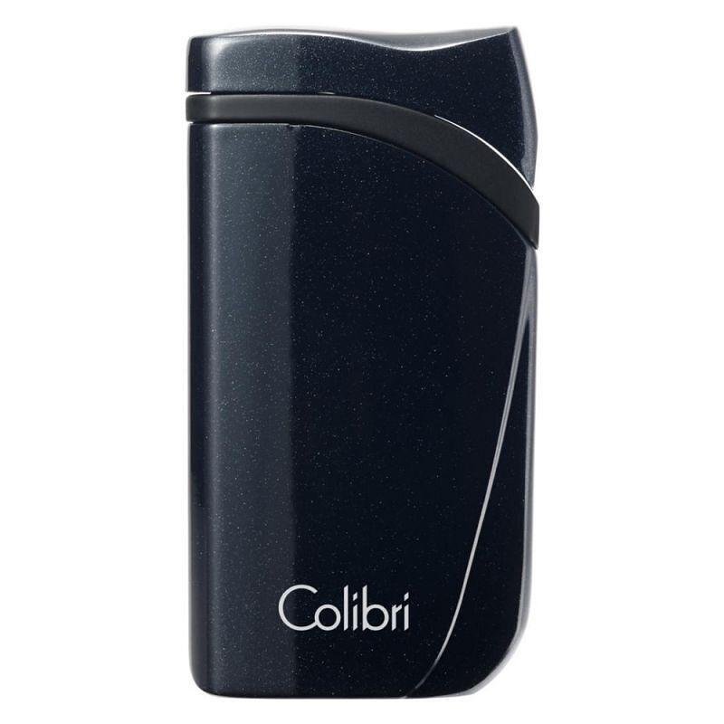 Запалка за пури COLIBRI "Falcon" black metallic angled jet flame