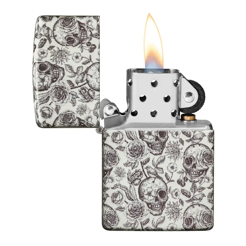 Запалка Zippo - Glow In the Dark Skeleton Design - 2