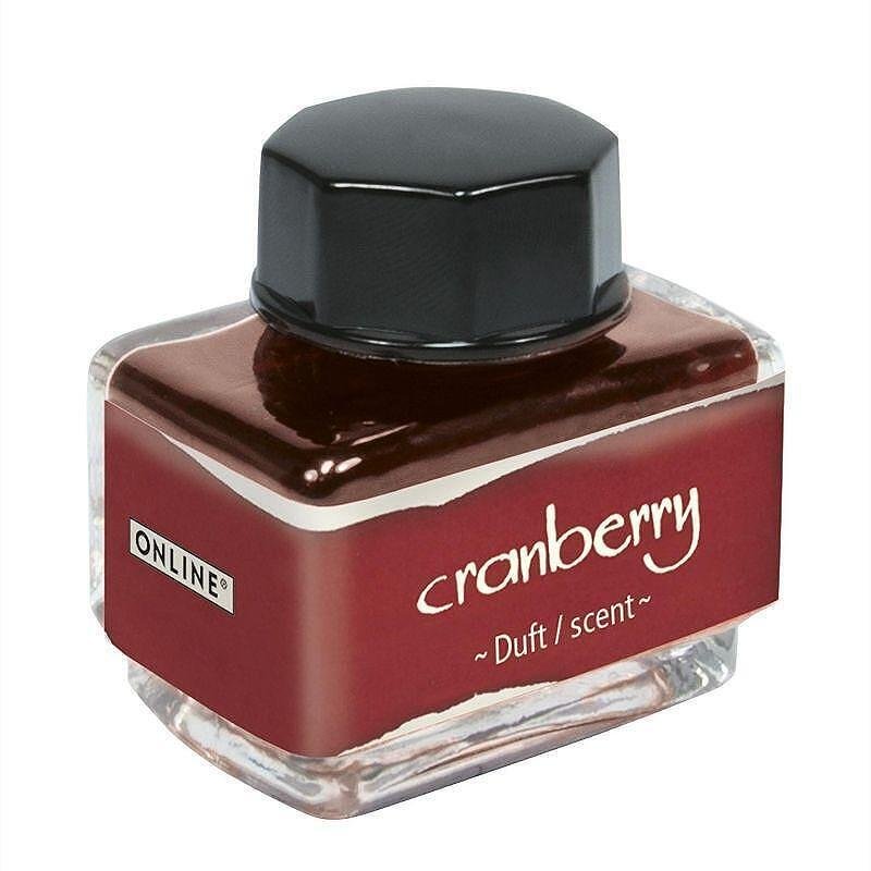 Ароматизирано мастило Online, червено, 15 мл., аромат - Cranberry