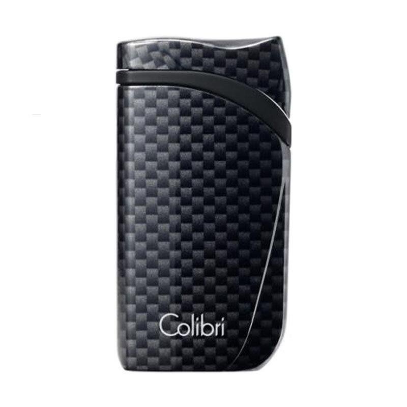 Запалка за пури COLIBRI "Falcon II" carbon design black