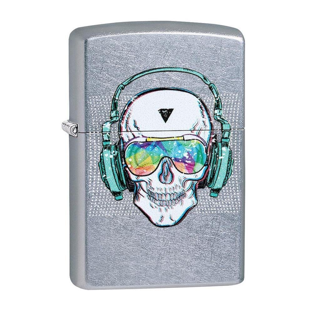 Запалка Zippo 29855 Skull Headphone Design
