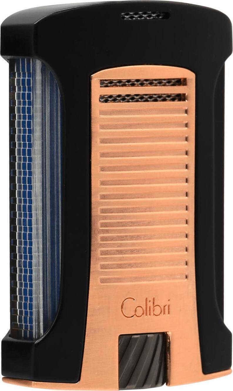 Запалка Colibri - Daytona II, черна-розово злато