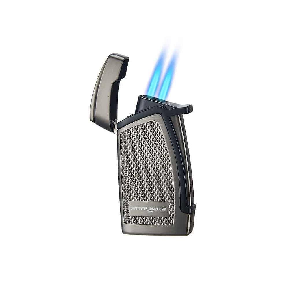 Запалка Silver Match Bowroad Gunmetal, с вграден пънч