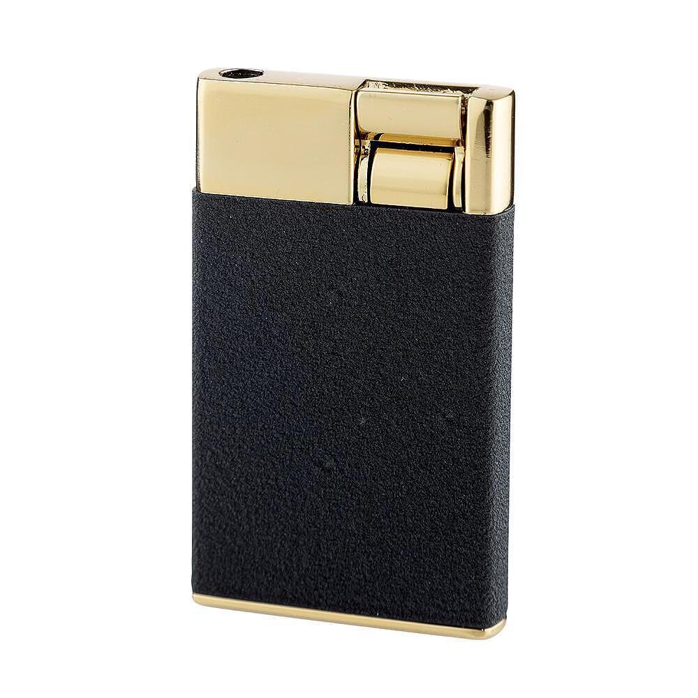 Стилна запалка Eurojet Single Jet black matt/gold-coloured