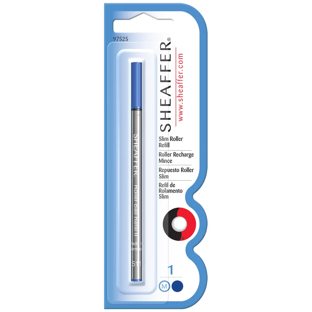Пълнител за ролер Sheaffer - Slim, син