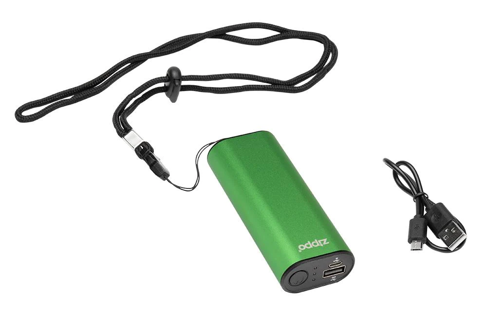 Джобен нагревател за ръце/powerbank Zippo - HeatBank 6, презареждаем, черен - 2