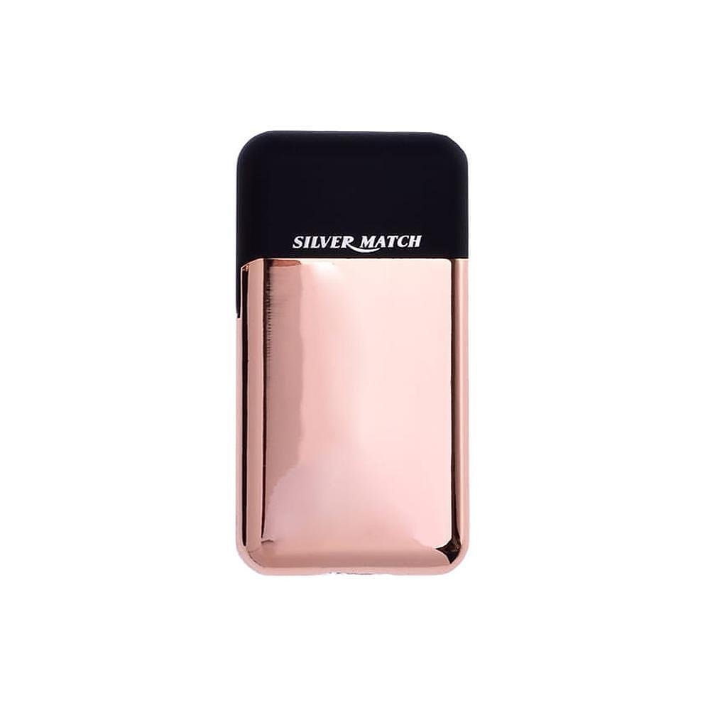 Запалка Silver Match Athens Rose Gold/ Black