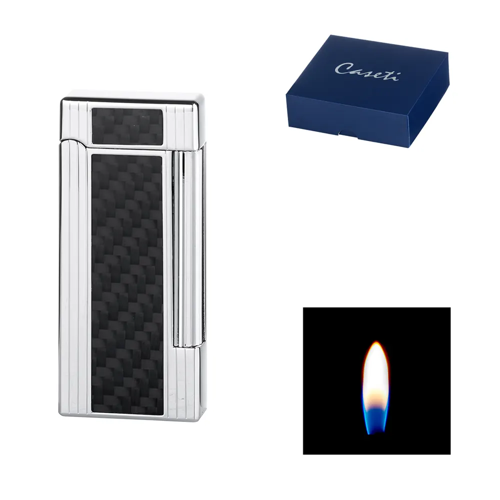 Запалка Caseti Chrome/Black, Carbon - 2