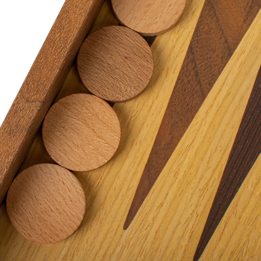 Табла за игра Manopoulos - Oak & Walnut, 52x48 см - 10