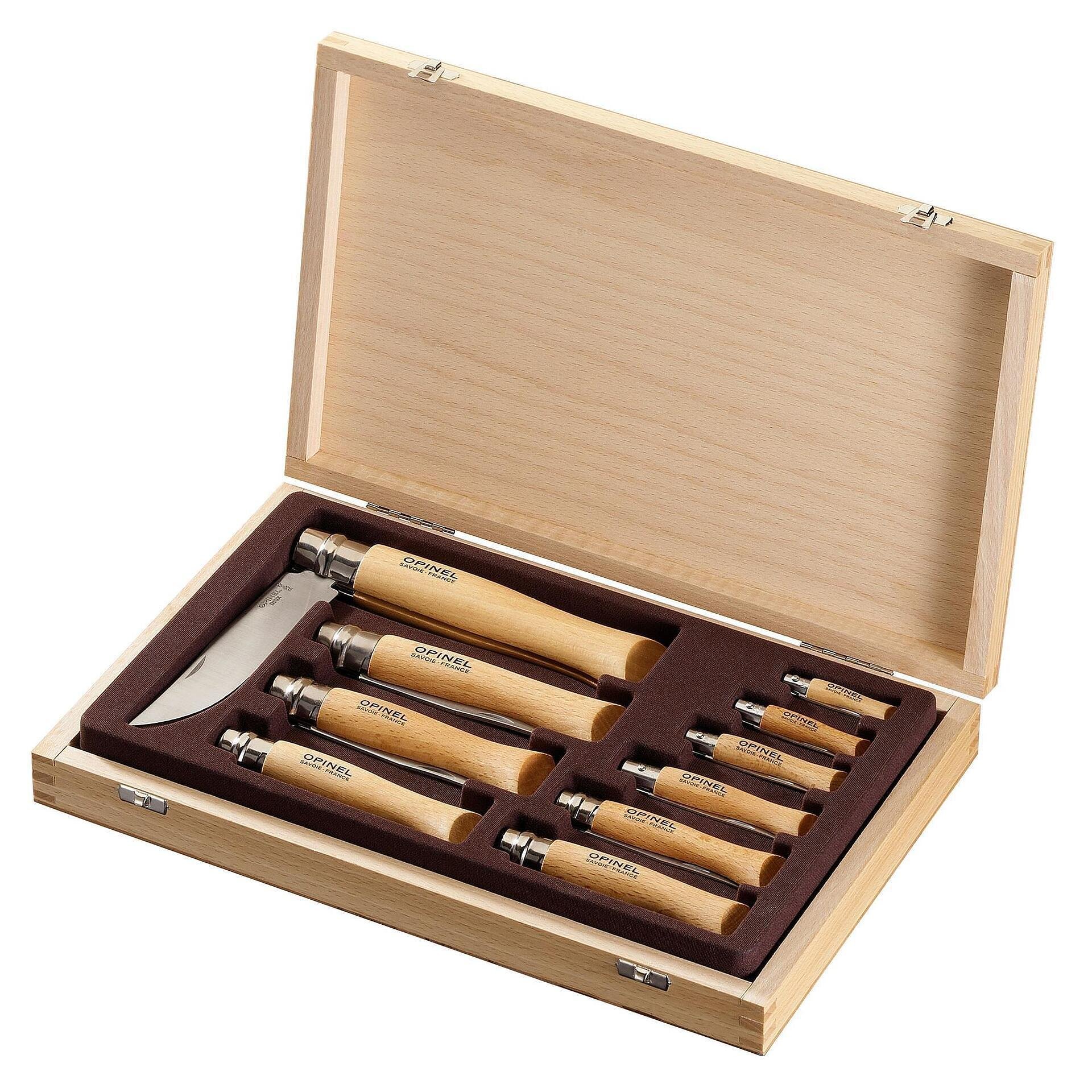Комплект Opinel - Inox, от № 2 до № 12