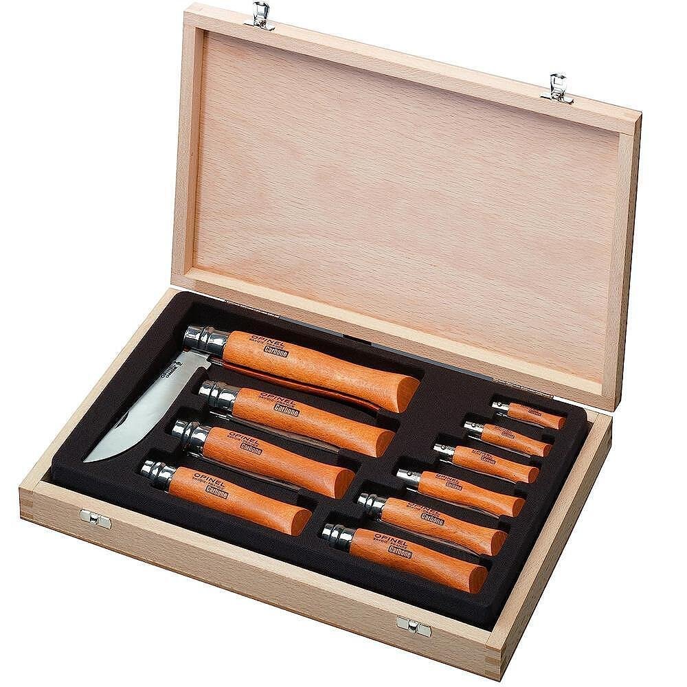 Комплект Opinel - Carbone, от № 2 до № 12