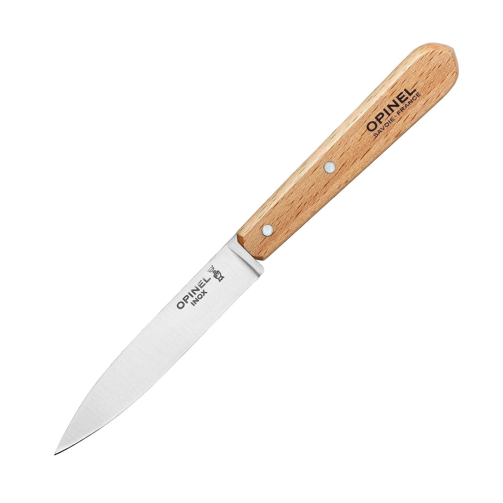 Кухненски нож Opinel Les Essentiels №112 Inox Natural, острие 10 см