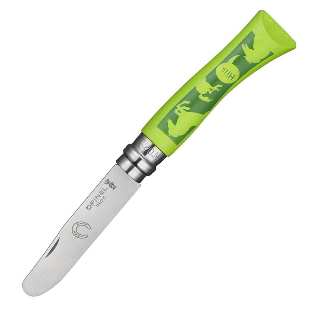Детски сгъваем нож Opinel №7 AnimOpinel Horse, острие 8 см