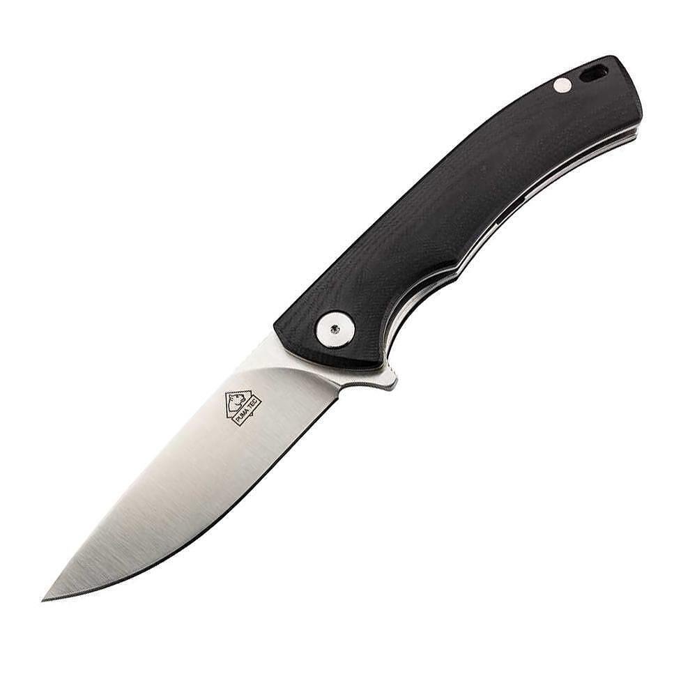 Сгъваем нож PUMA TEC one-hand knife G10 черен