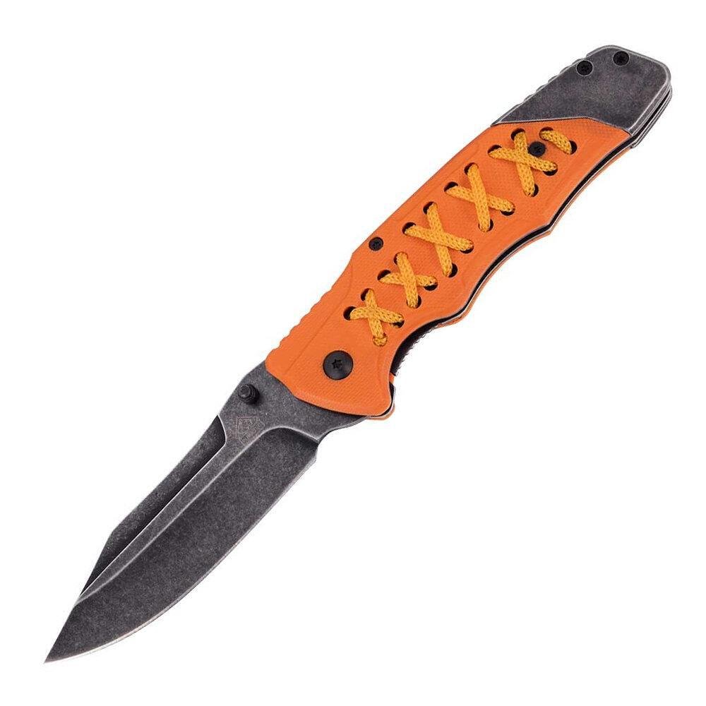 Сгъваем нож PUMA TEC one-hand knife, orange G10