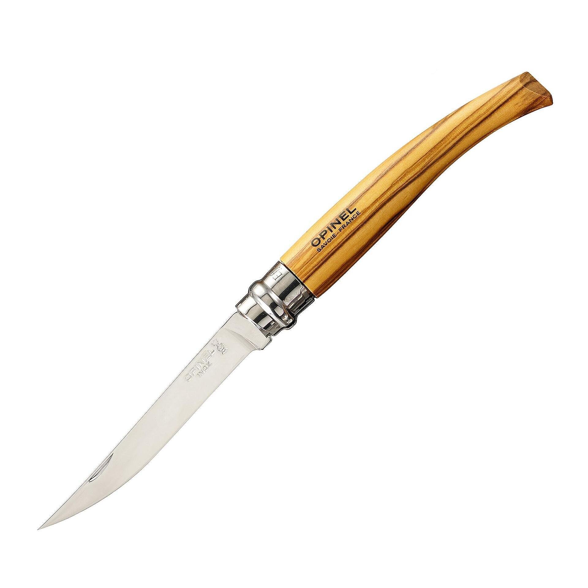 Сгъваем нож Opinel Les Effiles Olivier №10, острие 10 см