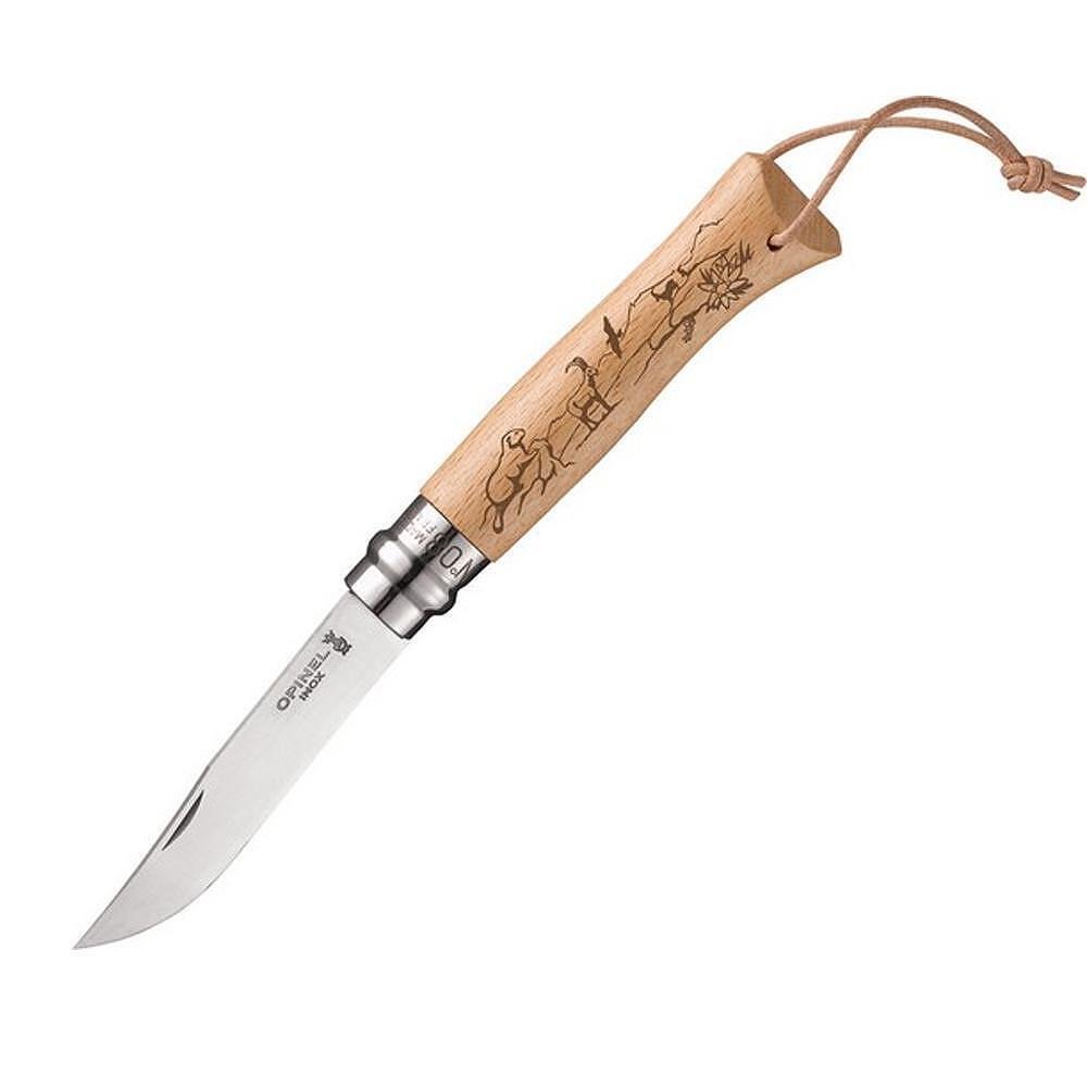 Нож Opinel №8 планински пейзаж