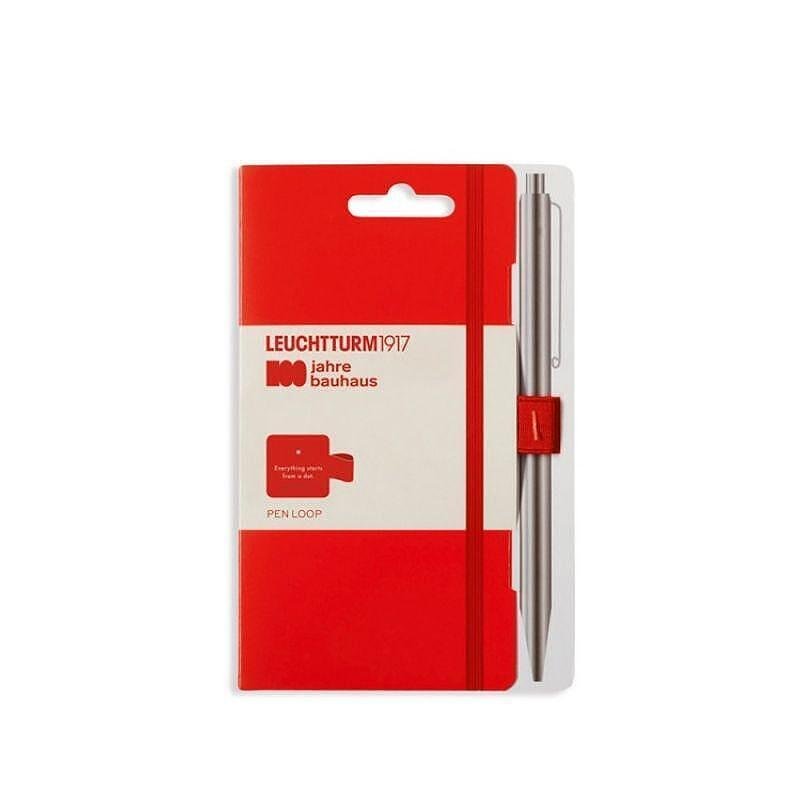 Държач за пишещо средство Leuchtturm1917 BAUHAUS Collection Red
