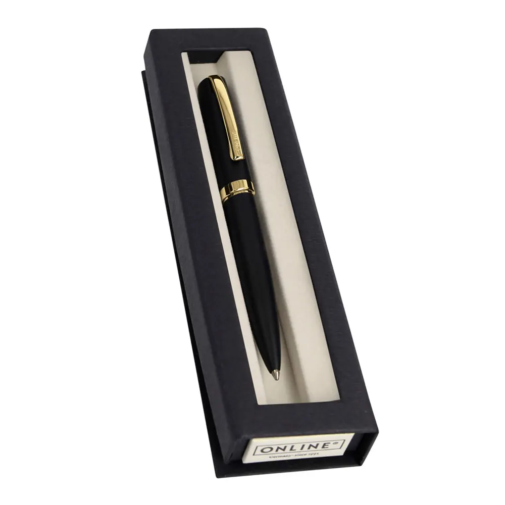 Химикалка Online - Eleganza Classic, черна-златиста - 3
