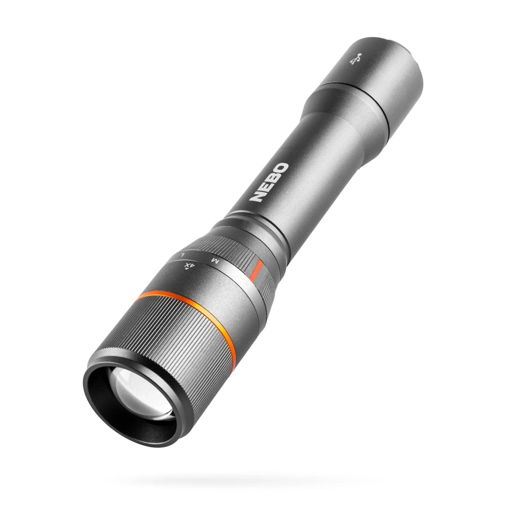 Фенер Nebo - Davinci 2000, 2000 lm, вградена 2000mAh презареждаема батерия, IP67 защита